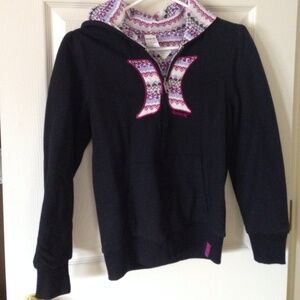 Youth XL/Ladies XS/S Hurley reversible‎ sweatshirt
